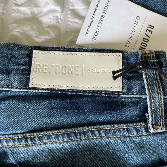 Redone high rise loose straight denim - Picture 10 of 11